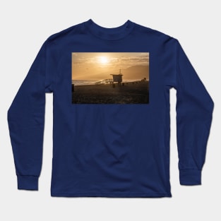 Beautiful Zuma Beach sunset, Malibu Long Sleeve T-Shirt